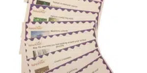 Health and wellbeing challenge cards