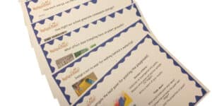 Science and technology challenge cards